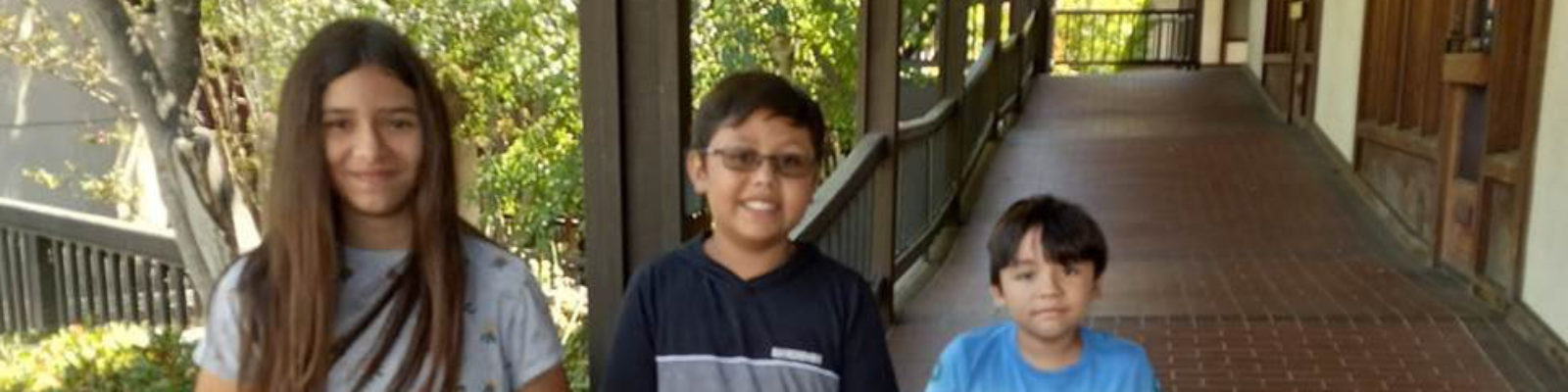 3 kids with Backpacks